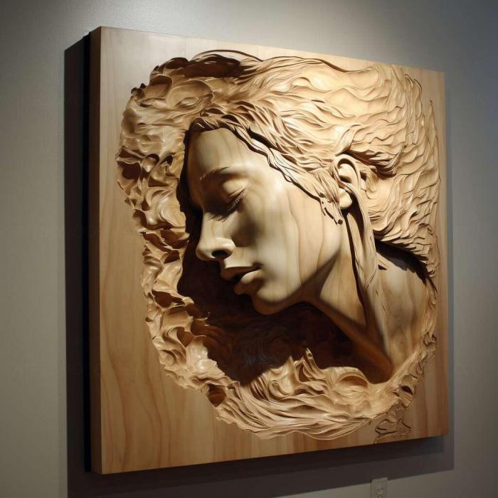 نموذج ثلاثي الأبعاد لآلة CNC 3D Art 